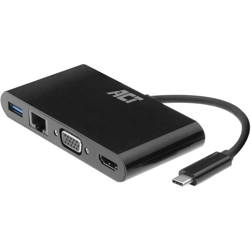 Load image into Gallery viewer, Act connectivity usb-c naar hdmi of vga multiport adapter 4k met et
