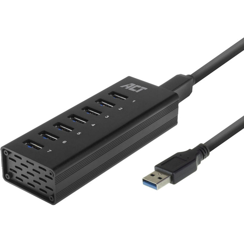 Load image into Gallery viewer, ACT Connectivity USB Hub 7 Port met stroomadapter
