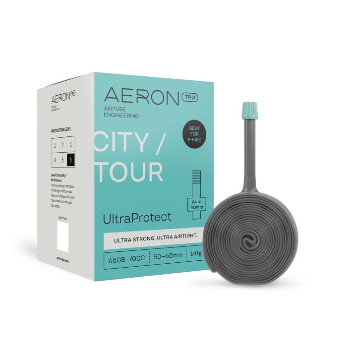 Load image into Gallery viewer, Aeron tpu aeron tpu city tour - ultraprotect 50-65 auto valve 40 650b - 700c
