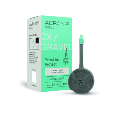 Aeron tpu aeron tpu cx gravel - extralite protect 32-52 presta valve 42 650b - 700c
