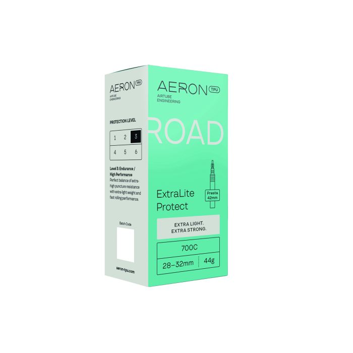 Load image into Gallery viewer, Aeron tpu aeron tpu road - extralite protect 28-32 presta valve 42 700c
