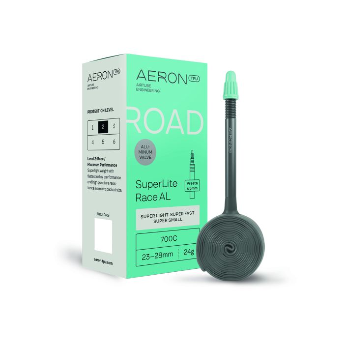 Load image into Gallery viewer, Aeron tpu aeron tpu road - superlite race al 23-28 presta valve 65 700c
