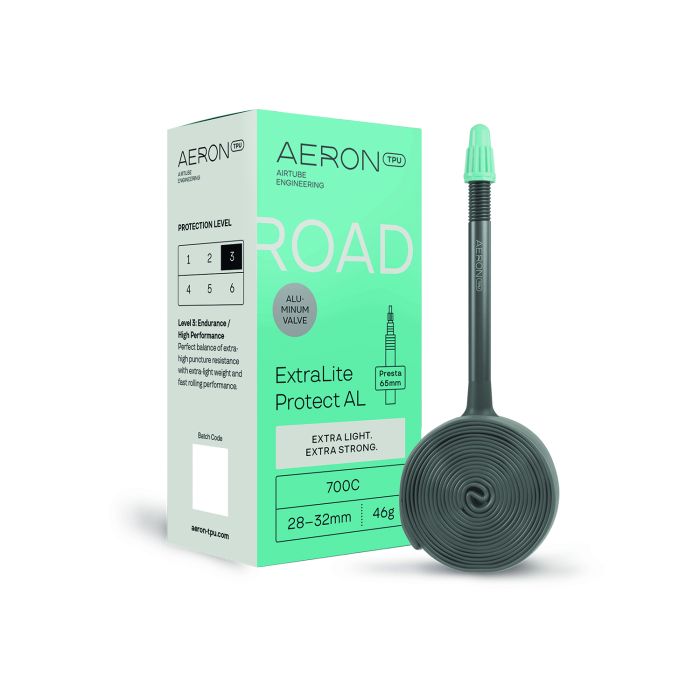 Load image into Gallery viewer, Aeron tpu aeron tpu road - extralite protect al 28-32 presta valve 65 700c
