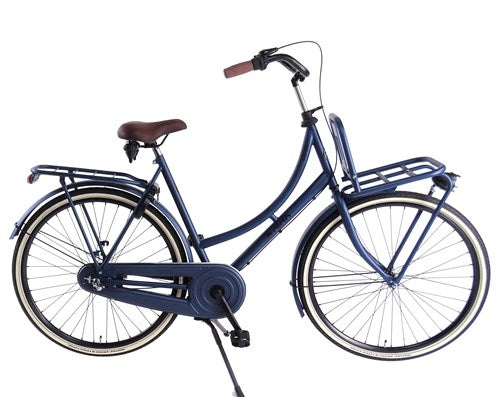 Aldo 28 inch omafiets cargo 50cm 3v jeans blauw