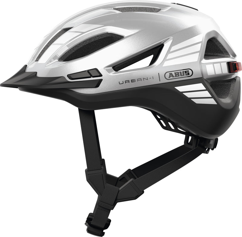 Load image into Gallery viewer, Abus helm urban-i 4.0 ace signal silver l 57-61cm
