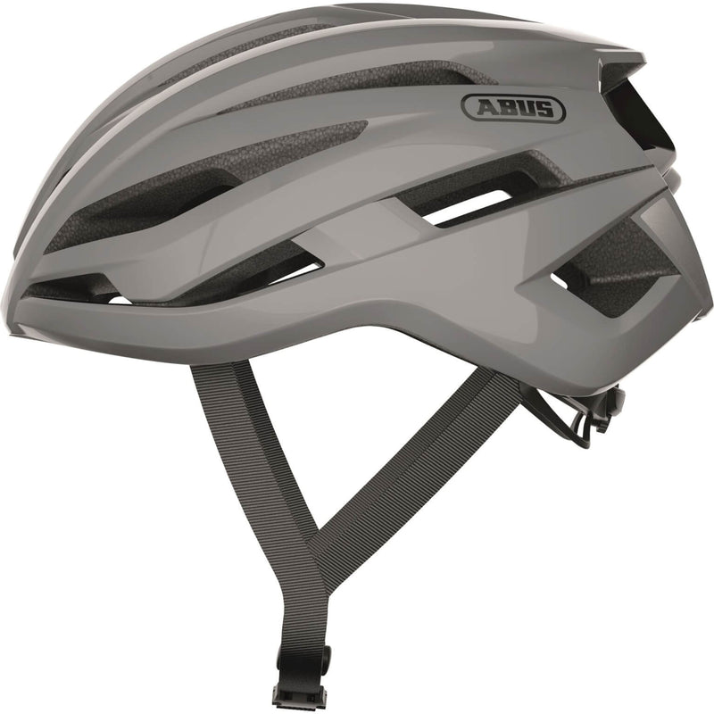 Load image into Gallery viewer, Abus Helm StGoudmChaser race Grijs M 54-58cm

