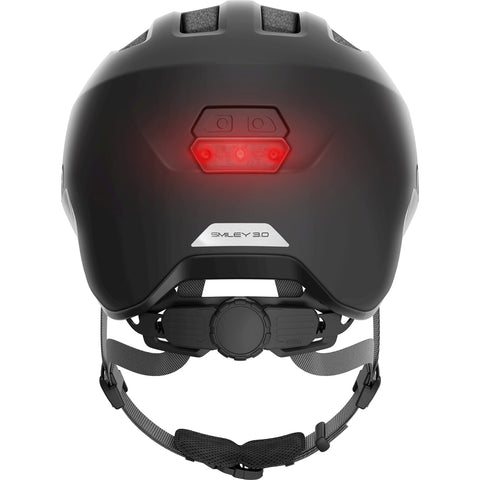 Abus helm smiley 3.0 ace led velvet black m 50-55cm