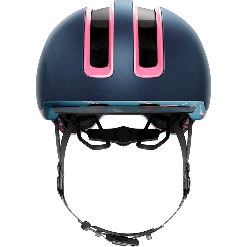 Load image into Gallery viewer, Abus Helm HUD-Y midnight Blauw M 54-58cm
