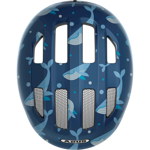 Abus helm Smiley 3.0 Blauw whale S 45-50cm