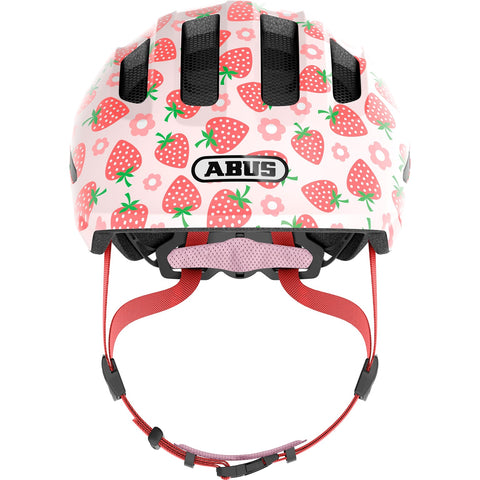 Abus helm smiley 3.0 led rose strawberry s 45-50cm