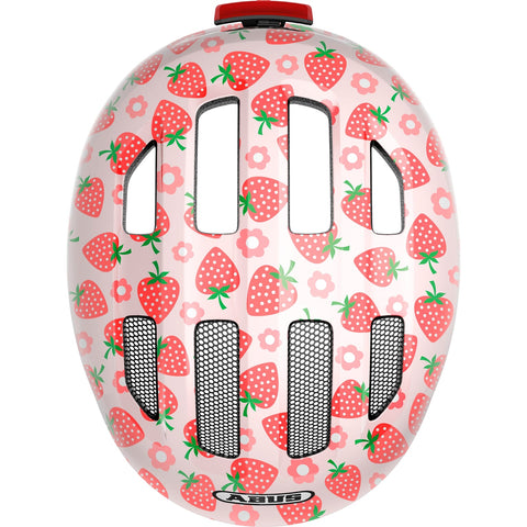 Abus helm smiley 3.0 led rose strawberry m 50-55cm