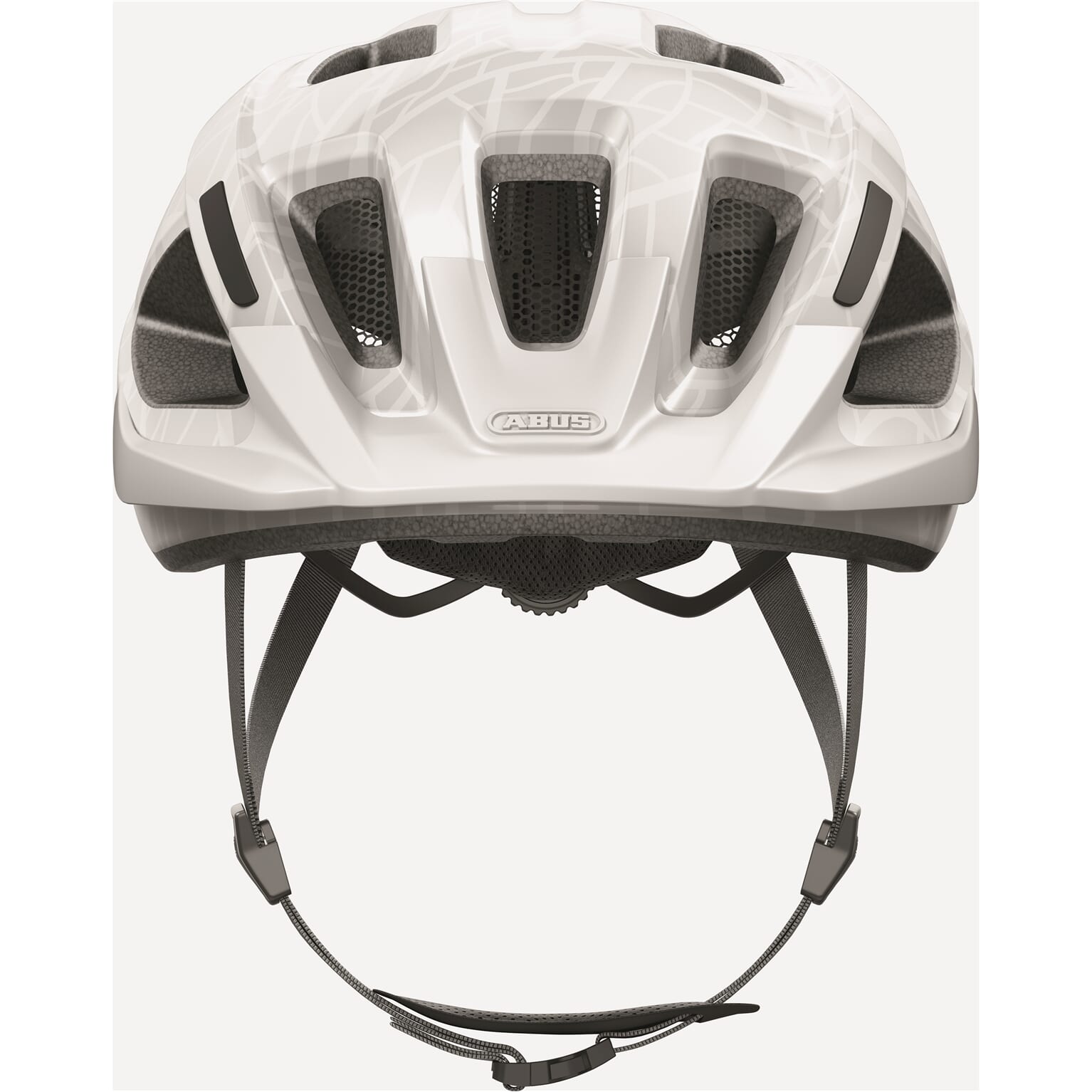 Abus helm aduro 3.0 white art l 58-62cm