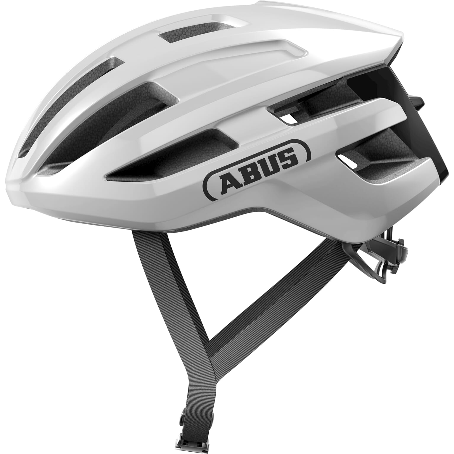 Abus helm PowerDome shiny white M 54-58cm