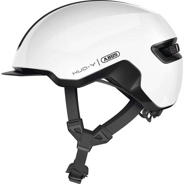 Abus helm HUD-Y shiny white M 54-58cm