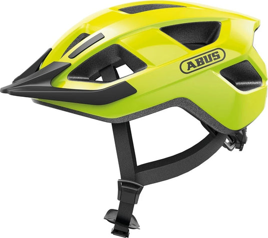 Abus helm aduro 3.0 led signal yellow m 52-58cm
