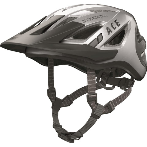 Abus helm Urban-I 3.0 ACE gleam silver M 52-58cm