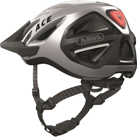 Abus helm Urban-I 3.0 ACE gleam silver M 52-58cm