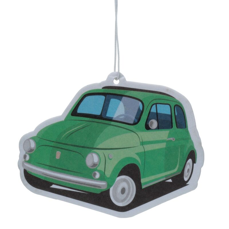 Load image into Gallery viewer, Pepermunt - retro groene fiat 500 luchtverfrisser
