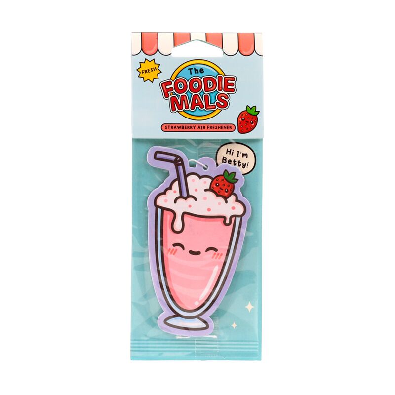 Load image into Gallery viewer, Ty aardbei-geur foodiemals bet de milkshake luchtverfrisser
