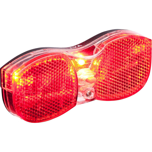 rear light City 80 mm black/red