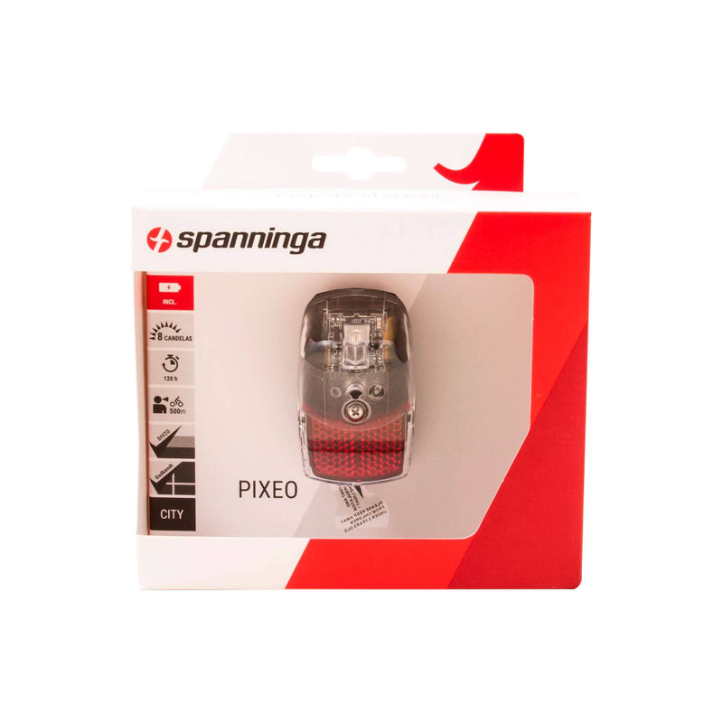 Load image into Gallery viewer, Spanninga pixeo xb achterlicht spatbord batterij

