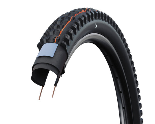 Schwalbe tacky chan - tle - addix soft - super ground - 29x2.40 - black