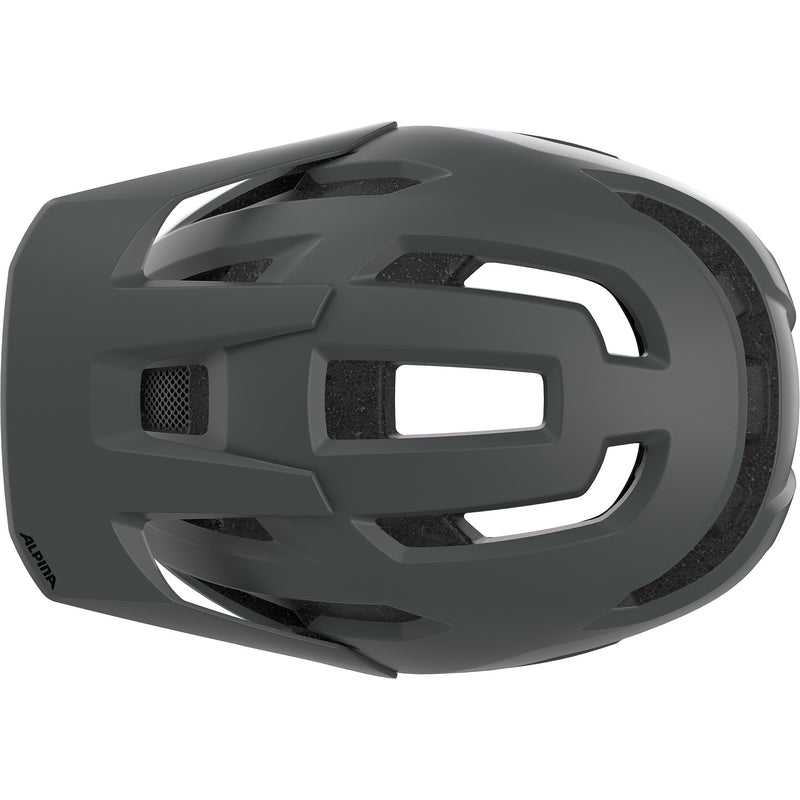 Load image into Gallery viewer, Olympic sportswear alpina sports mtb helm taunus 59-61 mat donkergrijs
