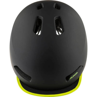 Alpina sports urban helm brooklyn 57-61 mat zwart geel