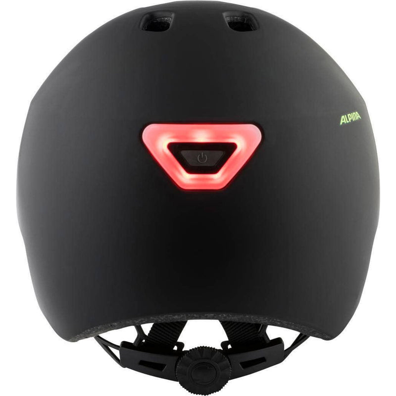 Load image into Gallery viewer, Alpina sports urban helm brooklyn 57-61 mat zwart geel
