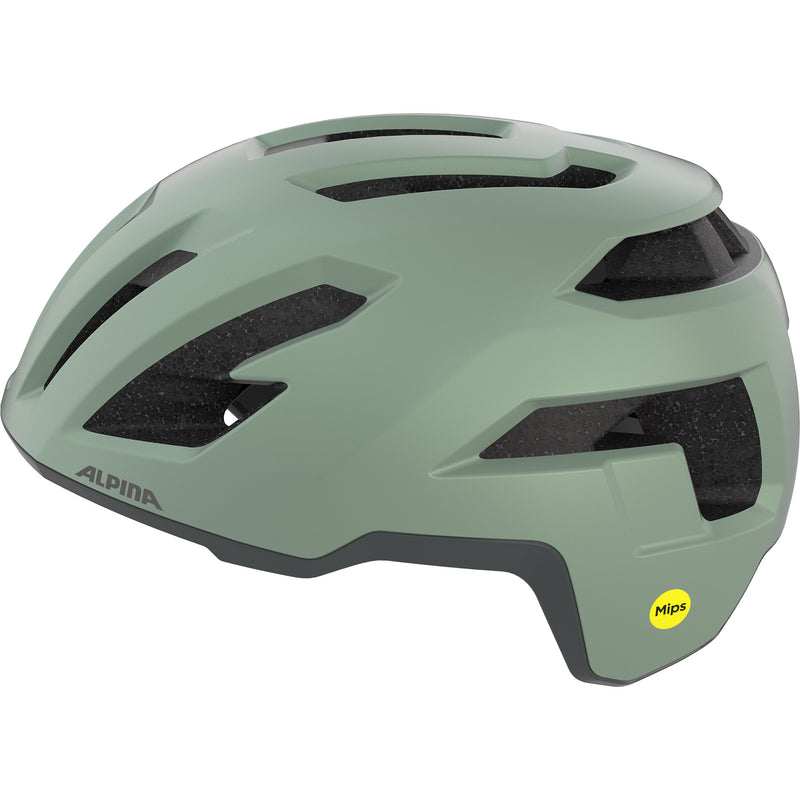 Load image into Gallery viewer, Olympic sportswear alpina sports tour helm taunus gravel mips 55-59 mat groen
