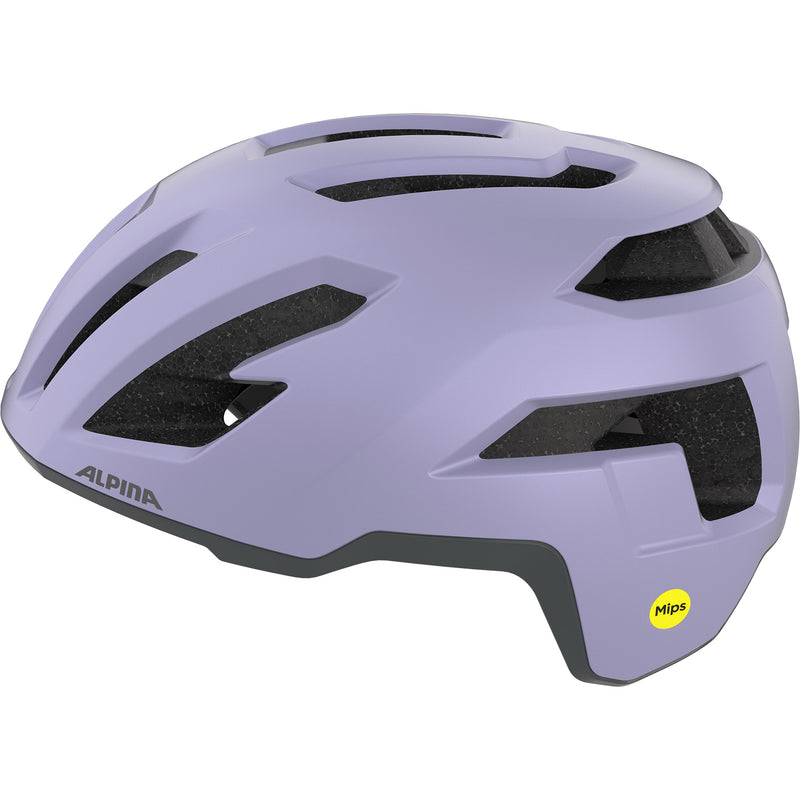 Load image into Gallery viewer, Olympic sportswear alpina sports tour helm taunus gravel mips 55-59 mat lila
