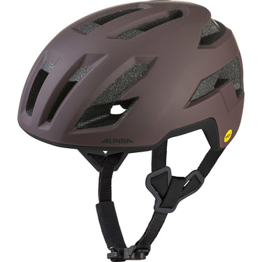 Olympic sportswear alpina sports tour helm taunus gravel mips 55-59 mat donkerbr