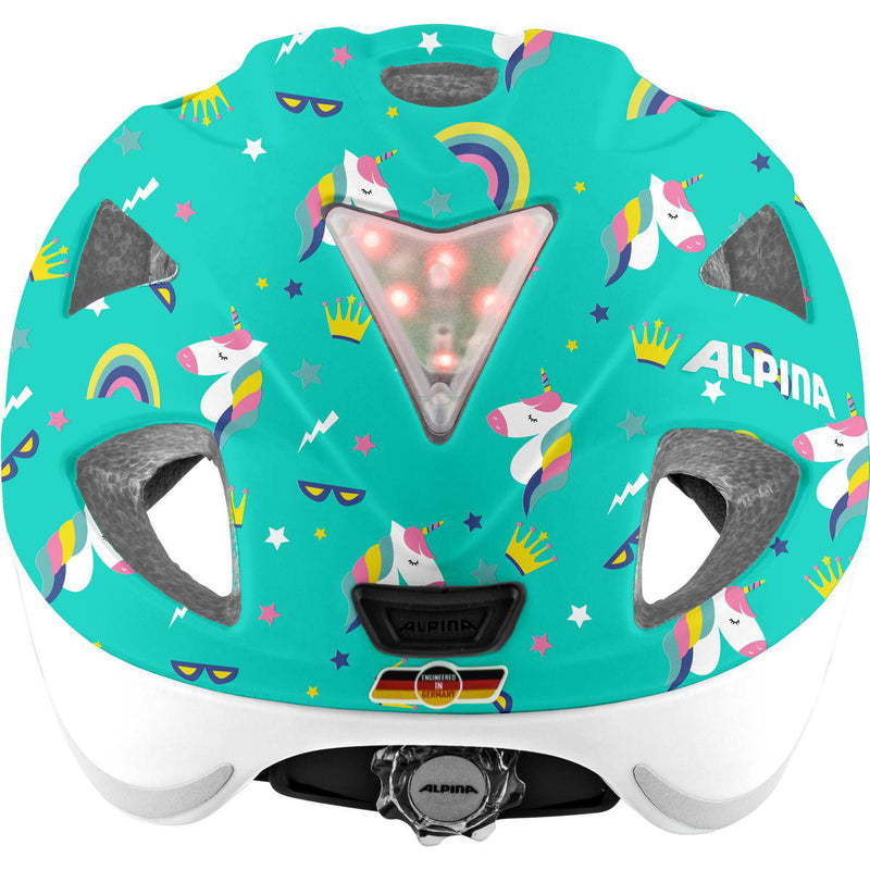 Load image into Gallery viewer, Olympic sportswear alpina sports kinderhelm ximo flash unicorn 47-51 glans
