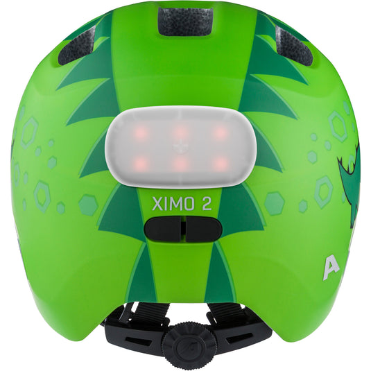 Olympic sportswear alpina sports kinderhelm ximo flash green dino 49-54 mat