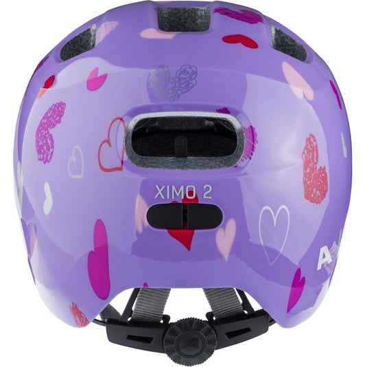 Olympic sportswear alpina sports kinderhelm ximo 2 purple hearts 49-54 glans