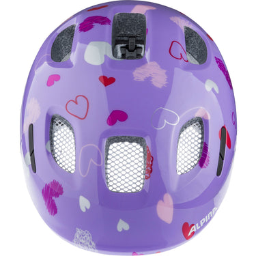 Olympic sportswear alpina sports kinderhelm ximo 2 purple hearts 49-54 glans