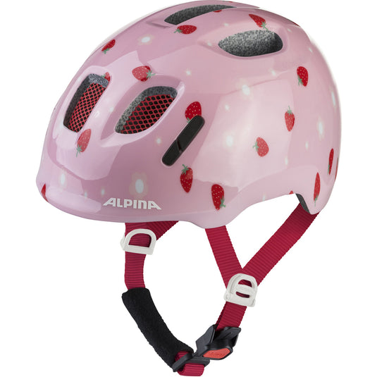 Olympic sportswear alpina sports kinderhelm ximo 2 strawberry 47-51 glans