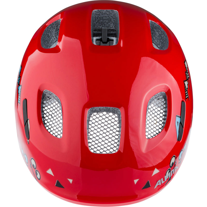 Load image into Gallery viewer, Olympic sportswear alpina sports kinderhelm ximo 2 red smile 47-51 glans
