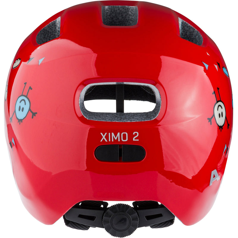 Load image into Gallery viewer, Olympic sportswear alpina sports kinderhelm ximo 2 red smile 47-51 glans
