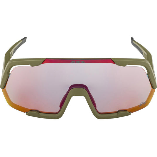 Olympic sportswear alpina sports sportbril rocket qv mat olijf