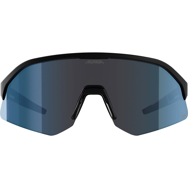 Load image into Gallery viewer, Alpina sports sportbril sonic hr m q-lite blauwe lens mat zwart
