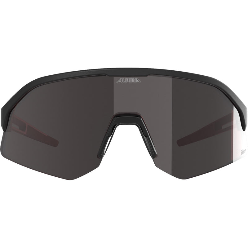 Load image into Gallery viewer, Olympic sportswear alpina sports sportbril sonic hr m q-lite spiegel mat zwart
