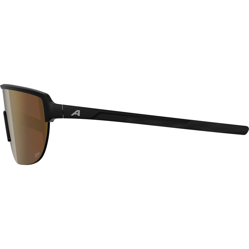 Load image into Gallery viewer, Alpina sports sportbril ram 2.0 q-lite goud sp. mat zwart
