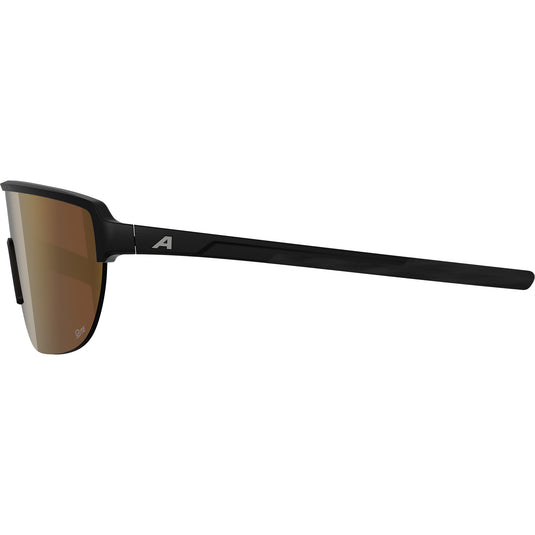 Alpina sports sportbril ram 2.0 q-lite goud sp. mat zwart