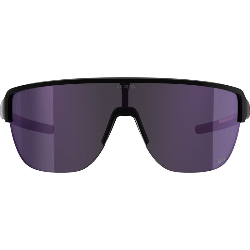 Load image into Gallery viewer, Olympic sportswear alpina sports sportbril ram 2.0 q-lite paars sp. glans zwart
