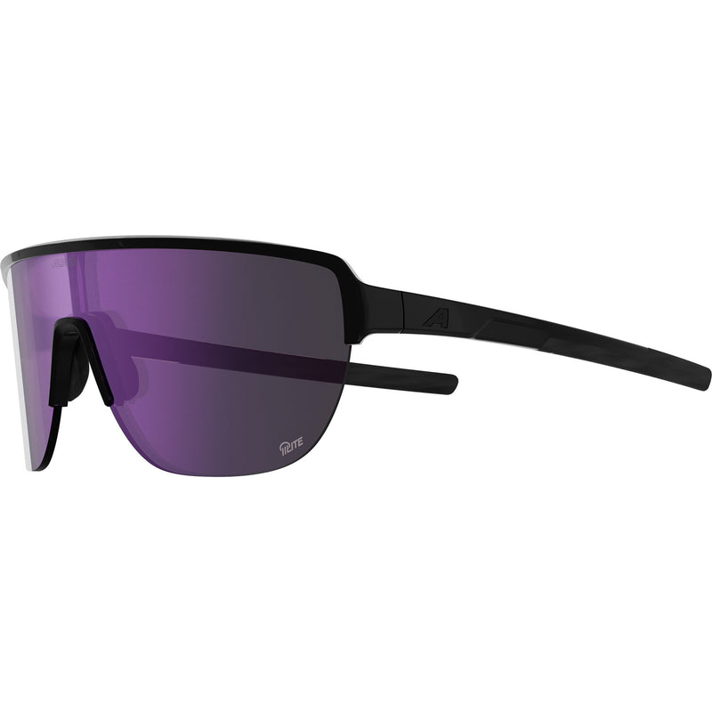 Load image into Gallery viewer, Olympic sportswear alpina sports sportbril ram 2.0 q-lite paars sp. glans zwart
