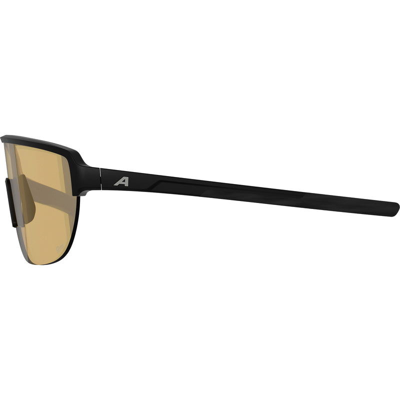 Load image into Gallery viewer, Alpina sports sportbril ram 2.0 q-lite gele lens mat zwart

