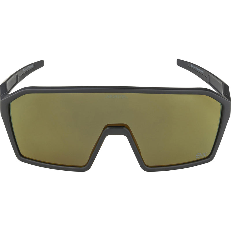 Load image into Gallery viewer, Alpina sports sportbril ram q-lite gouden spiegel zwart
