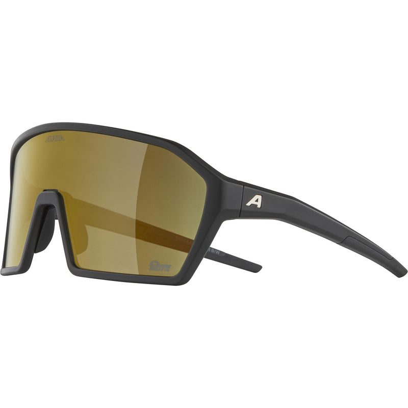 Load image into Gallery viewer, Alpina sports sportbril ram q-lite gouden spiegel zwart
