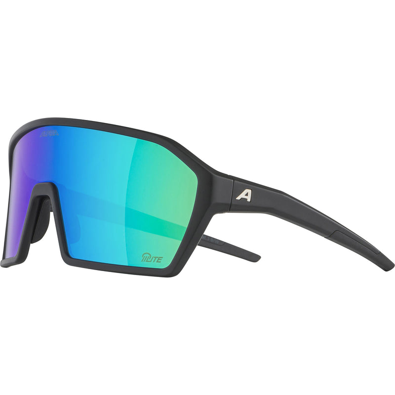 Load image into Gallery viewer, Olympic sportswear alpina sports sportbril ram q-lite jade spiegellens zwart
